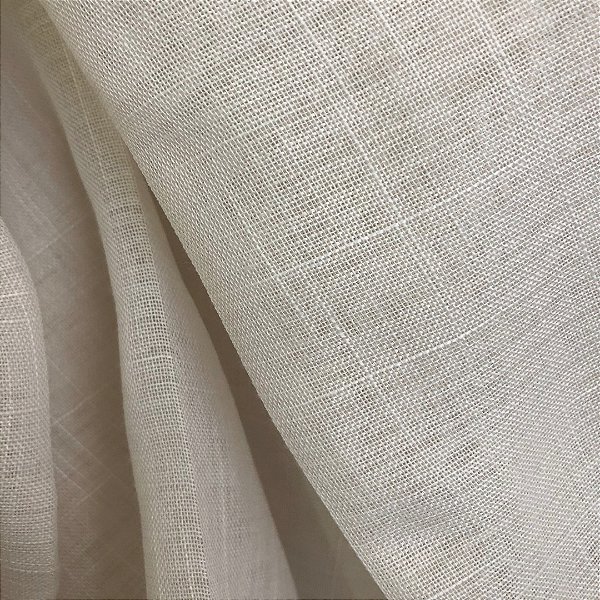 Voil Linho - Off White - 3,00m de Largura - Tiradentes Têxtil - Sua melhor  opção em tecidos online