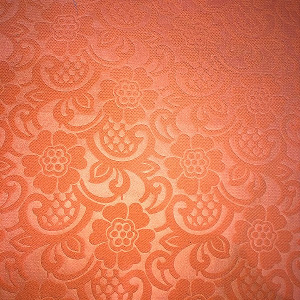 Malha Jacquard - Laranja - 1,50m de Largura - Tiradentes Têxtil