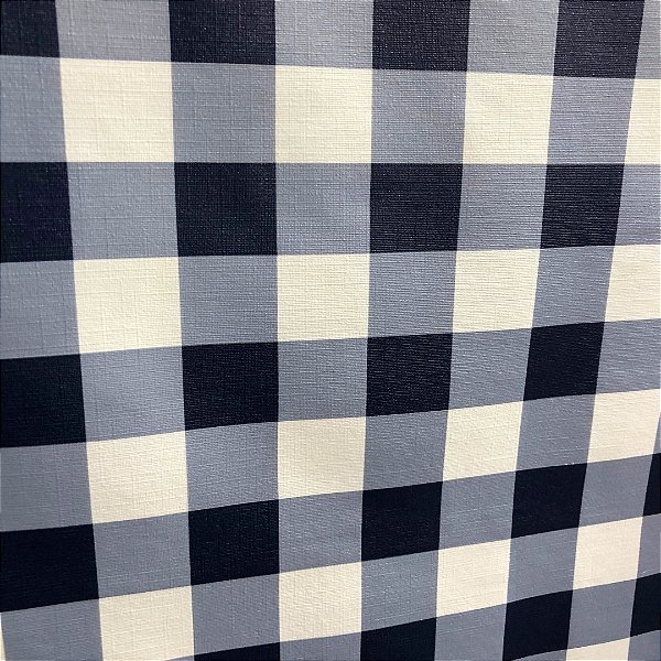 Plástico Térmico Estampado - Xadrez Preto e Branco - Tiradentes Têxtil -  Sua melhor opção em tecidos online