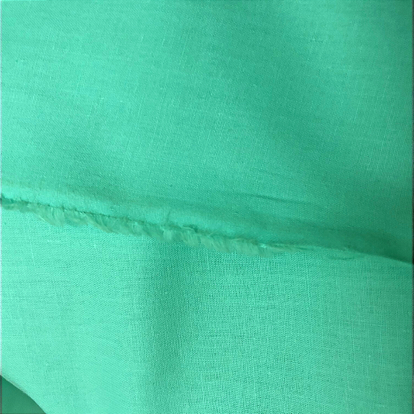 Tecido Percal 100% ALG 230 Fios - Verde Tiffany - 2,50m de Largura