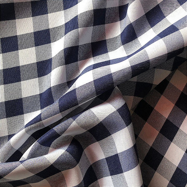 Cetim Estampado - Xadrez Preto e Branco - Tiradentes Têxtil - Sua melhor  opção em tecidos online