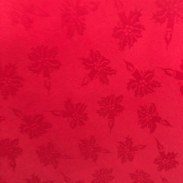 Tecido Jacquard Vermelho