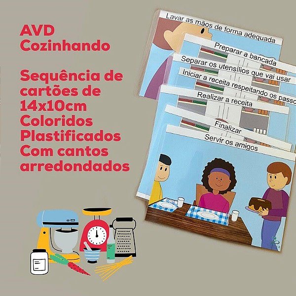 KIT AVD - Atividades da vida diária  PDF