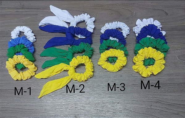 Frufru de Cabelo / Scrunchies / Xuxinha