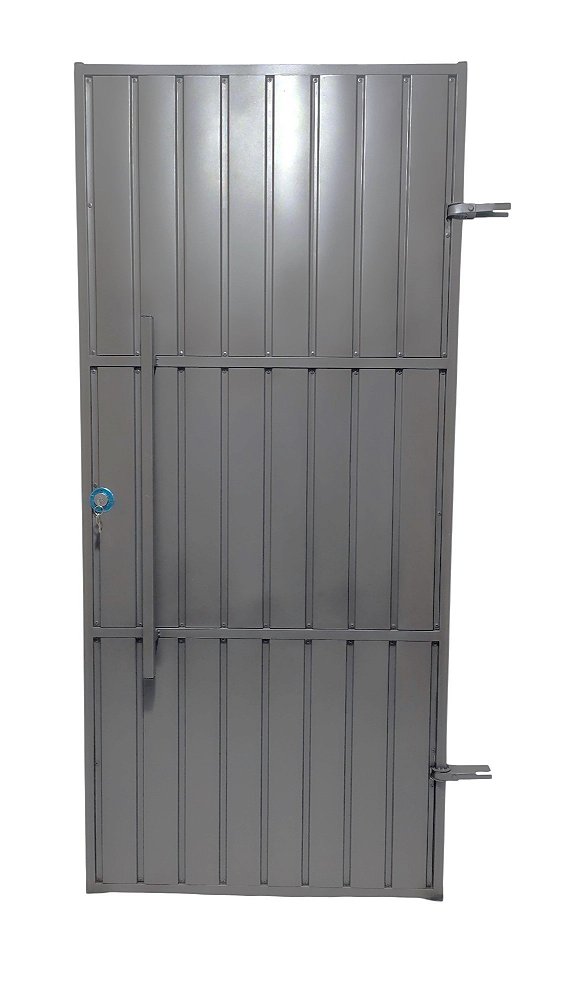 Portão Social Reforçado Mod. Fechado Em Chapa 22