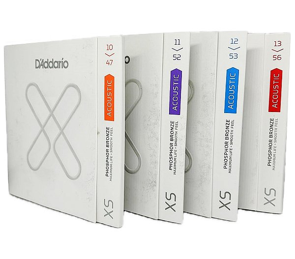 Encordoamento Revestido Violão - D'Addario XS Phosphor Bronze