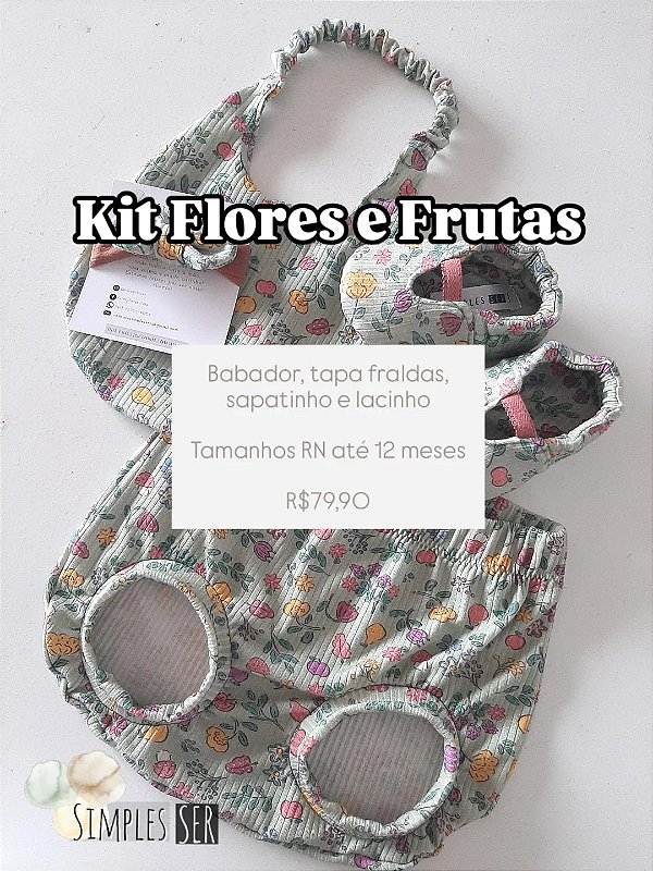Kit Boas Vindas Flores e Frutas