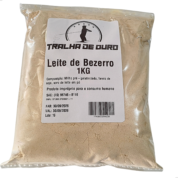 Leite de Bezerro em Pó 1 kg - Tralha de Ouro