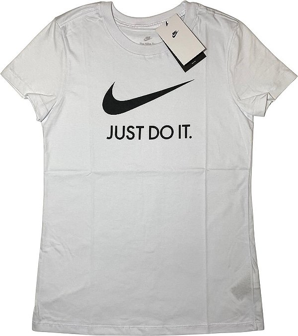 Camiseta Nike Just Do It Slim Feminina Branco - Affluence Urban Store -  Streetwear & Skate