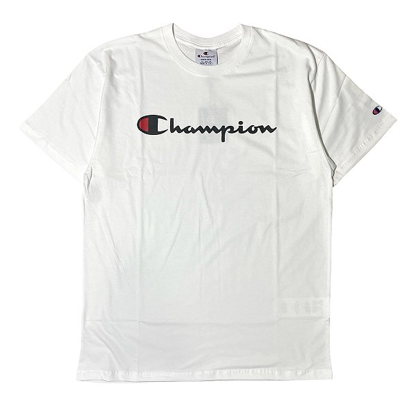 Camiseta Champion Leve Logo Script
