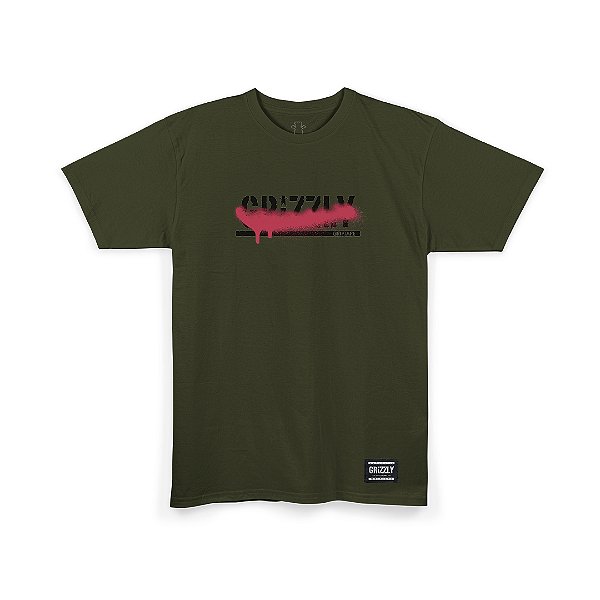 Camiseta Grizzly Crossed Out SS Tee
