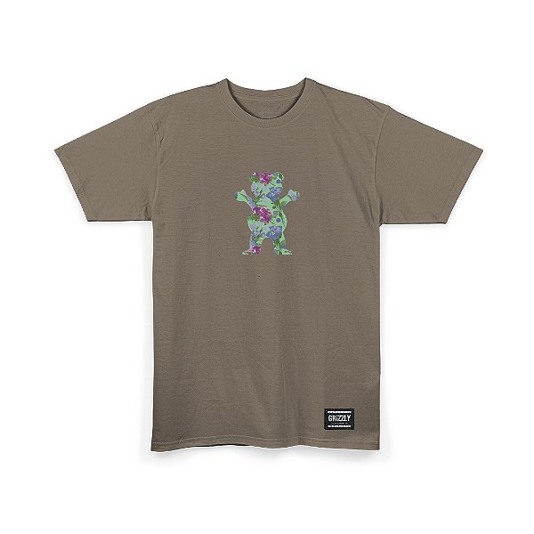 Camiseta Grizzly Y Give Em Flowers Ss Tee