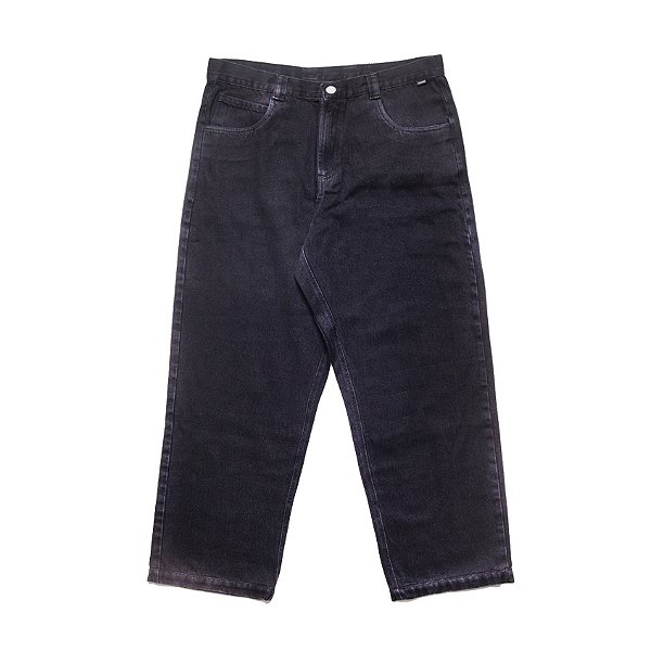 Calça Jeans Orange Black Over