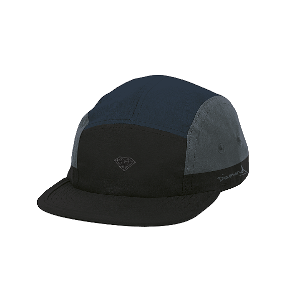 Boné Diamond Brilliant Rubber Applique 5 Panel