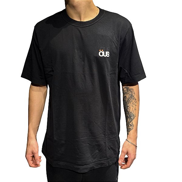 Camiseta OUS Industrial Baska Preto