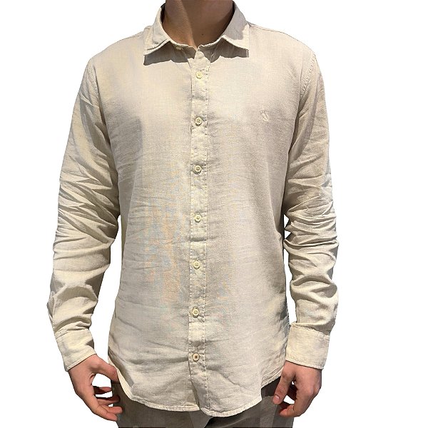 Camisa Reserva Linho Pienza Natural