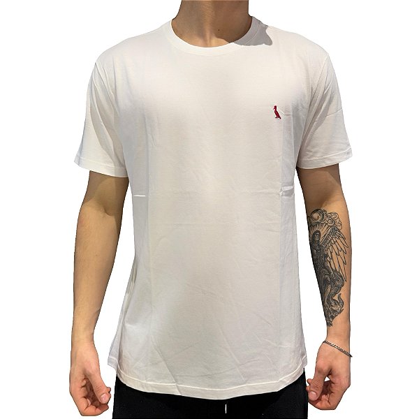 Camiseta Reserva Regular Pica Pau Branco