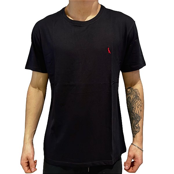 Camiseta Reserva Regular Pica Pau Preto