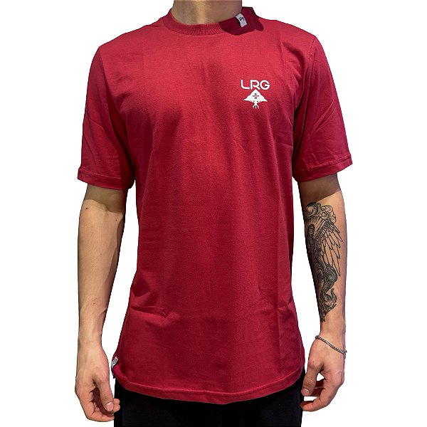 Camiseta LRG Logo Plus Vermelho