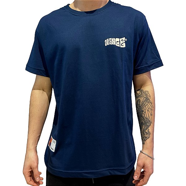 Camiseta Orange Crafted Sun Marinho