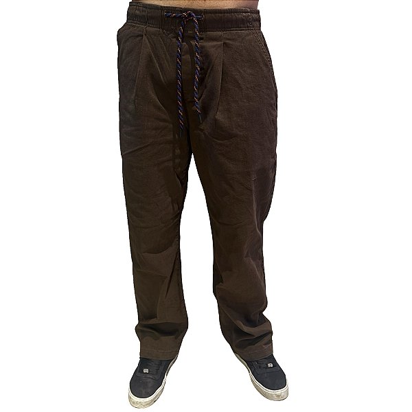 Calça Orange Sarja Essential Marrom