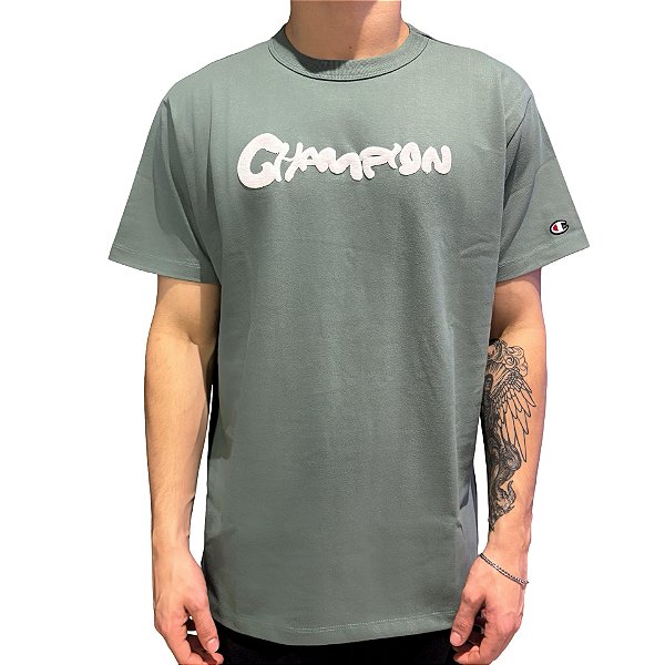 Camiseta Champion Mc Paint Nurture Verde