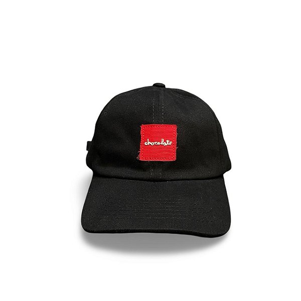 Boné Chocolate Ripped Patch Dad Hat Preto