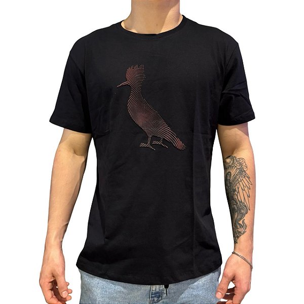 Camiseta Reserva Slim Pica Pau Pelicula Preto