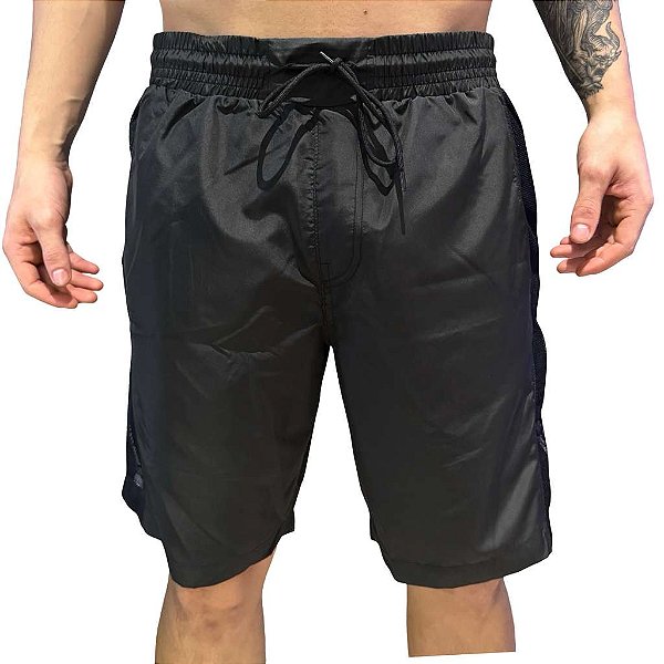 Bermuda Hocks Tela Preto