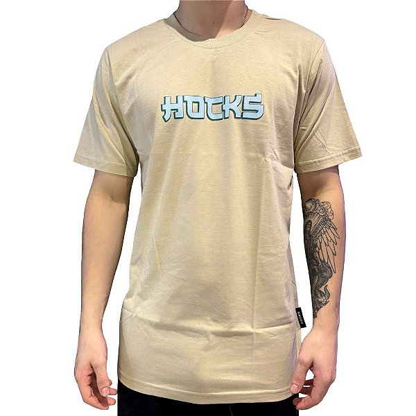 Camiseta Hocks Cultivo Bege