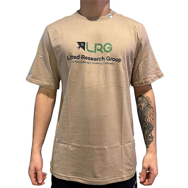 Camiseta LRG Original Tactics Caqui