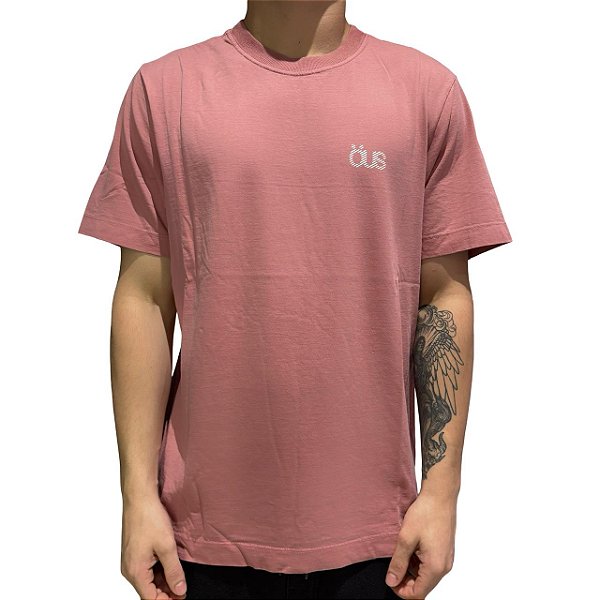 Camiseta OUS Baska Trilhos Rosa
