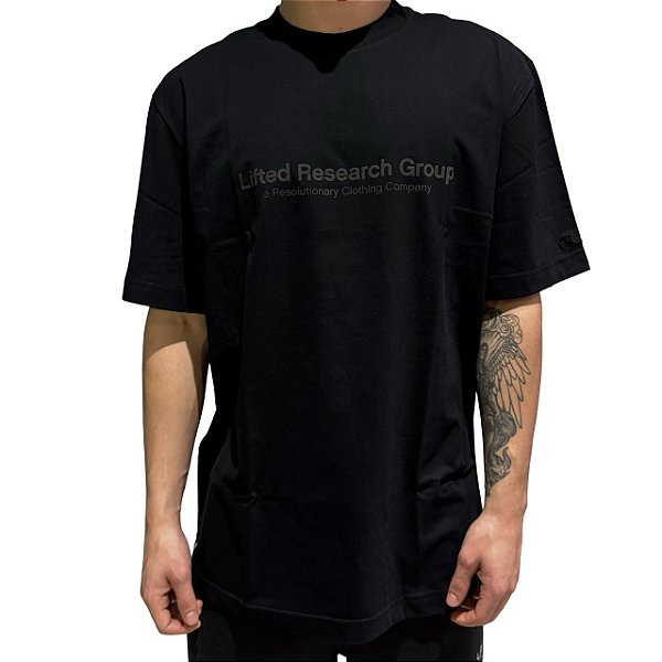 Camiseta LRG Over Extra Lifted Over Knit Preto