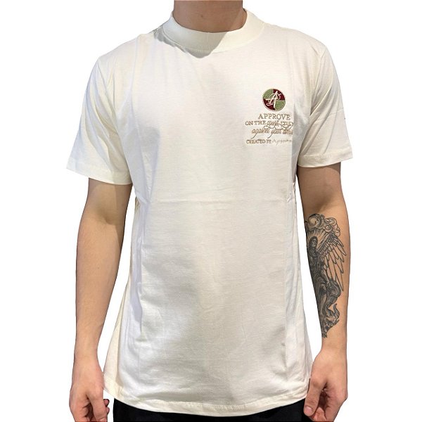 Camiseta Approve Core Court Off White