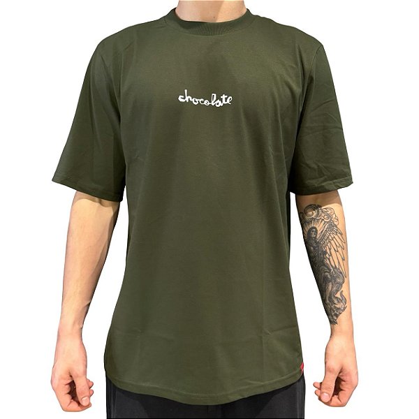 Camiseta Chocolate Og Chunk Square Verde