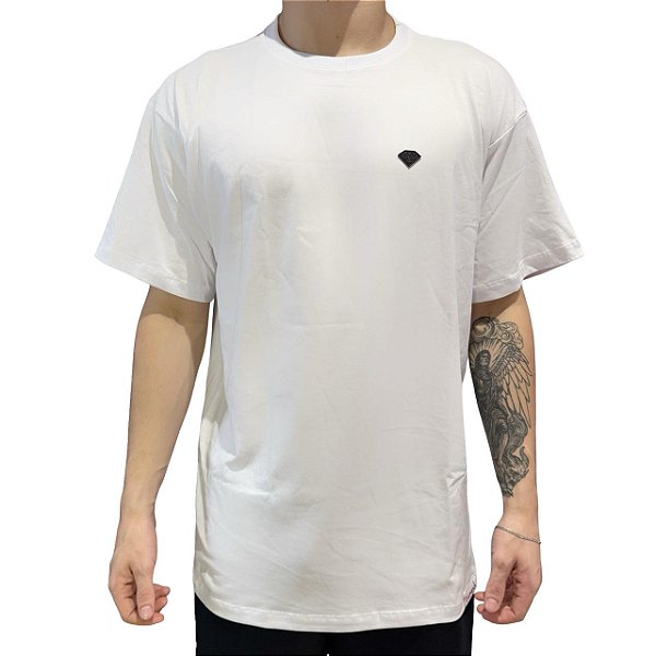 Camiseta Diamond Mini Label Branco