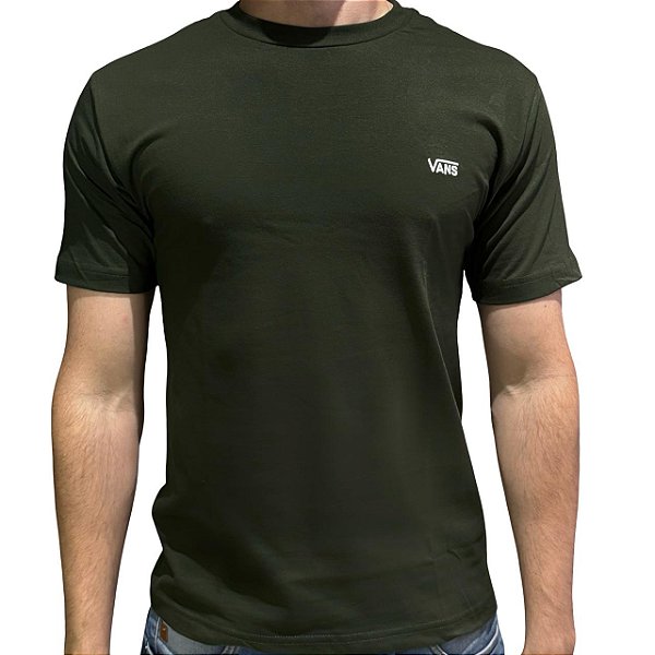 Camiseta Vans Core Basics Tee Dried Kelp Verde
