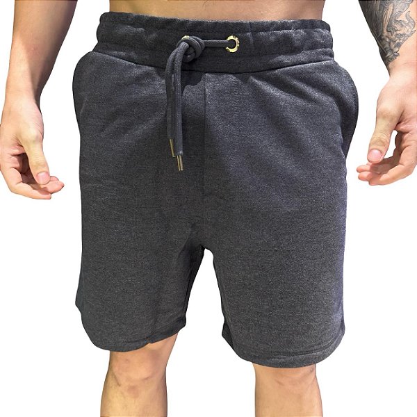 Bermuda Reserva Moletom Denim Basic