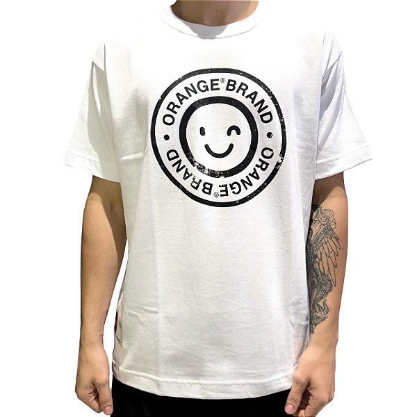 Camiseta Orange Label Branco