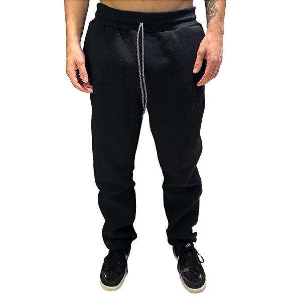 Calça Orange Moletom Classic Preto