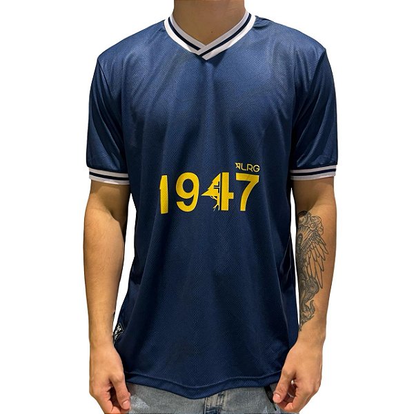 Camiseta LRG 47 World Champions Knit Azul