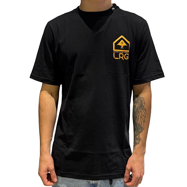 Camiseta LRG Giraffe Dugout Preto