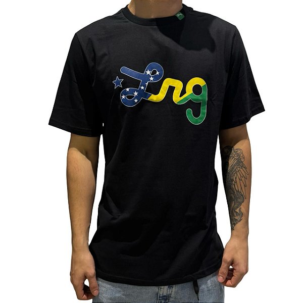 Camiseta LRG Western Script Preto