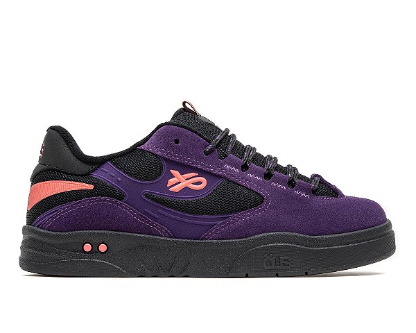Tênis OUS Fluente GTX Roxo Prt Laranja Essencial