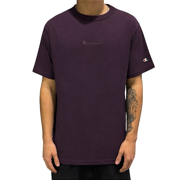 Camiseta Champion Heritage Roxo