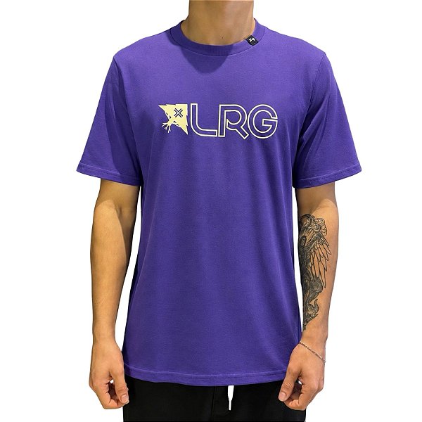 Camiseta LRG Research Roxo