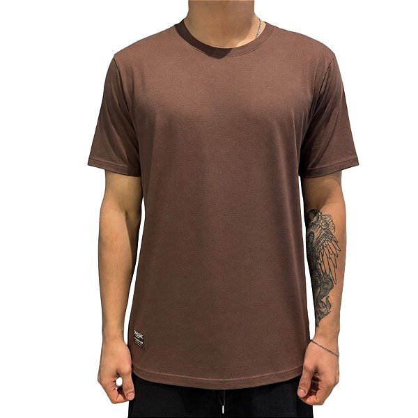 Camiseta Rask Basic Marrom