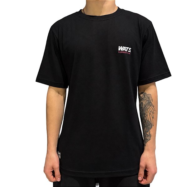 Camiseta Wats Picole Preto