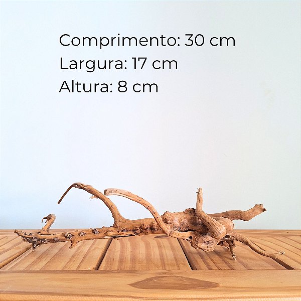 Raiz Natural Para Decoração de Aquários - Ocean Tech