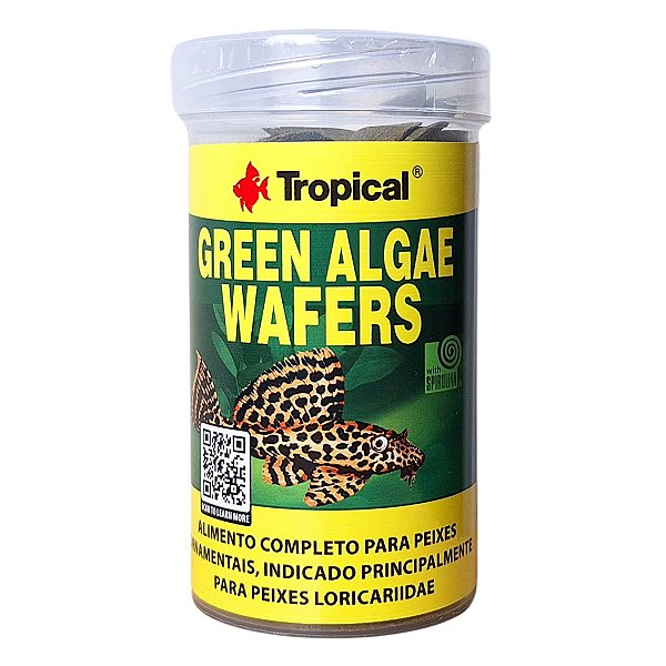 Ração Para Peixes Tropical Green Algae 45g